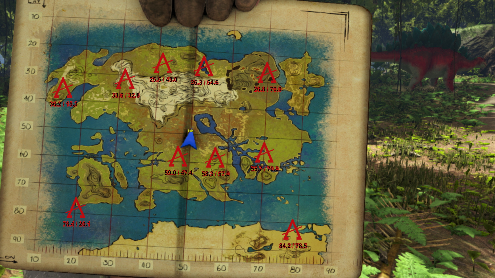 Ark survival evolved lost island карта ресурсов